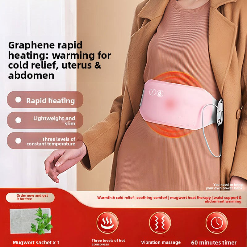 Faja Termica Nuvida - Vibracion y Calor para Alivio Lumbar