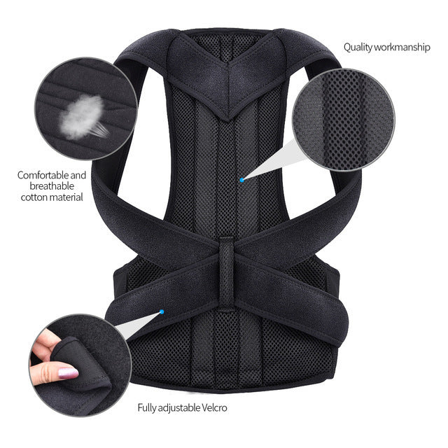 Corrector de Postura Nuvida - Soporte para Espalda y Hombros