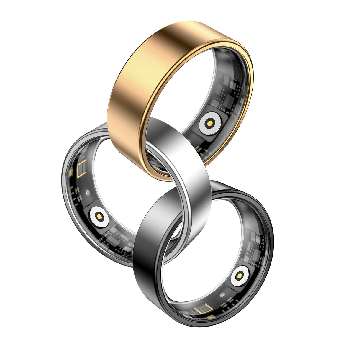 Anillo Inteligente de Salud Nuvida - Monitor de Frecuencia Cardíaca, Sueño y Oxígeno